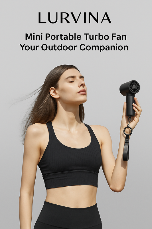 Handheld High-Speed Portable Fan